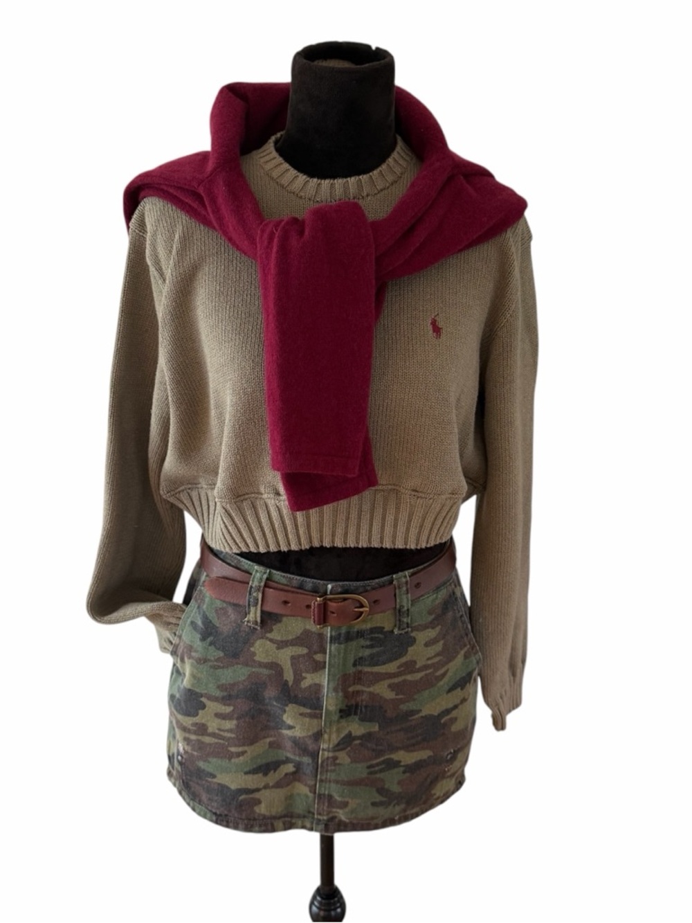 Vintage Polo Ralph Lauren Cropped Sweater